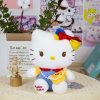 23cm Hello Kitty Plush Toys Sanrio Original Plushie Stuffed Backpack Accessories Room Decoration Plushies Toy Anime - Hello Kitty Plush