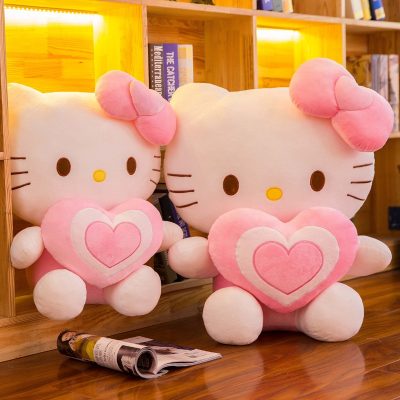 30CM Kawaii Kitty Cat Stuffed Animal Toys Doll Cute High Quailty Plush Peluche Room Accessories Hello 1 - Hello Kitty Plush