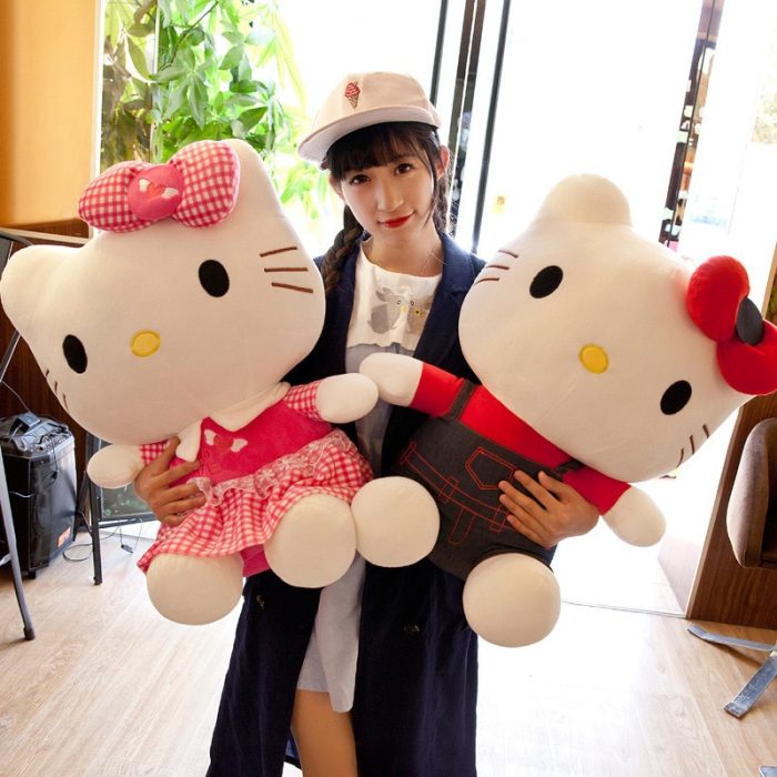 30Cm Hello Kitty Lovely Sanrio Anime Plush Toys Kawaii Hello Kitty Cute Plush Doll Children Toys 4 - Hello Kitty Plush