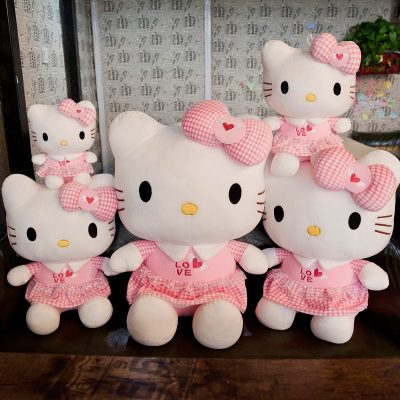 30Cm Hello Kitty Lovely Sanrio Anime Plush Toys Kawaii Hello Kitty Cute Plush Doll Children Toys 5 - Hello Kitty Plush