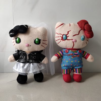 Anime Cartoon Chucky Tiffany Plush Toy Dolls Baby Girls Christmas Birthday Gift 23cm New Hot - Hello Kitty Plush
