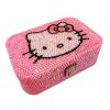 Hello Kitty Creativity Jewelry Box Cartoon Anime Storage Box Jewelry Bag Earrings Necklace Storage Box Jewelry - Hello Kitty Plush