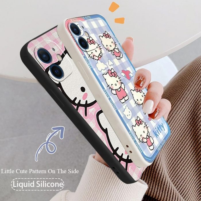 Hello Kitty Cute For IPhone 13 pro max 7 8P X XR XS XS MAX 11 3 - Hello Kitty Plush