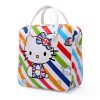 Hello Kitty Travel Bag Kawaii Cartoon Handbag Waterproof PU Luggage Bag Business Sanrio Student Large Capacity - Hello Kitty Plush