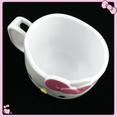 Kawaii Hello Kitty anime Sanrio wash handle brush teeth toiletries milk cup is only suitable for 4 - Hello Kitty Plush