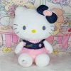 Original Sanrio Hello Kitty Plush Toy Pink Kt Sitting Posture Plushie Toys Cute Sanrio Kitty White - Hello Kitty Plush