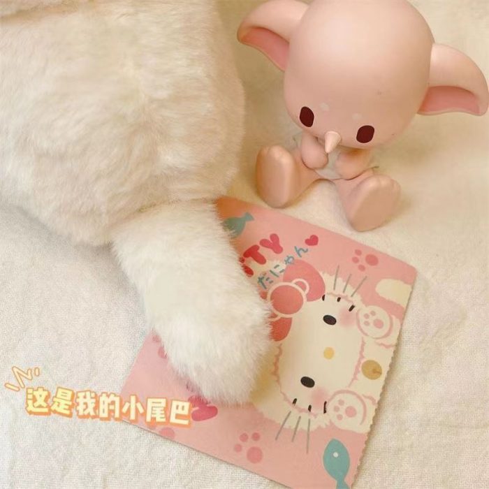 Sanrio Hello Kitty Cute Plush Doll Kawaii Kid Toy Coin Purse Backpack Pendant Soft Stuffed Fluffy 5 - Hello Kitty Plush