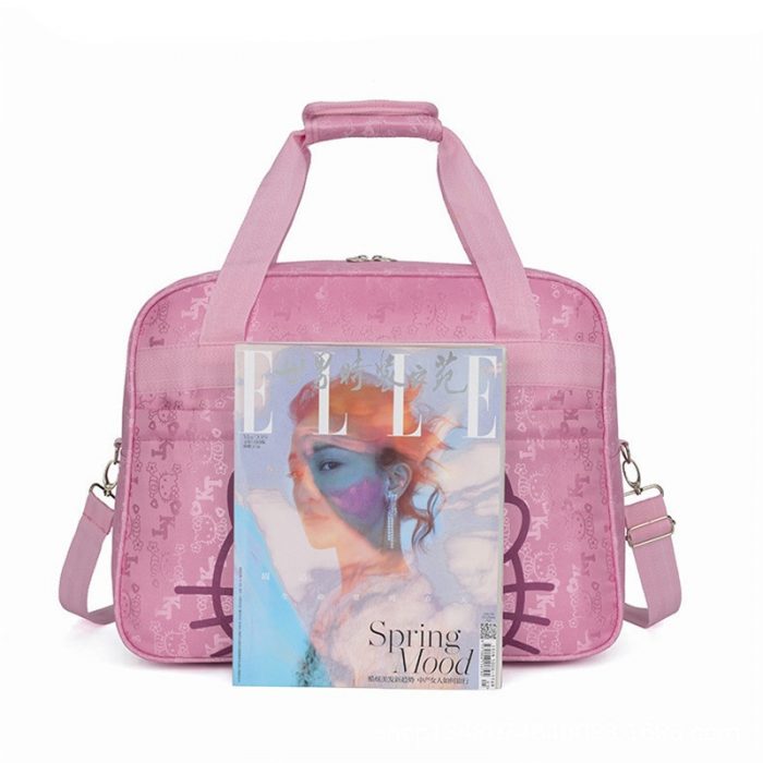 Sanrio Hello Kitty Fashion Mummy Bag Large Capacity Travel Bag Multi Function Handheld Shoulder Messenger Bag 3 - Hello Kitty Plush
