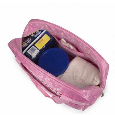 Sanrio Hello Kitty Fashion Mummy Bag Large Capacity Travel Bag Multi Function Handheld Shoulder Messenger Bag 5 - Hello Kitty Plush