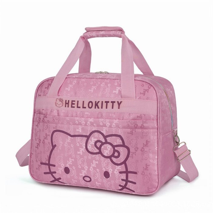 Sanrio Hello Kitty Fashion Mummy Bag Large Capacity Travel Bag Multi Function Handheld Shoulder Messenger Bag - Hello Kitty Plush